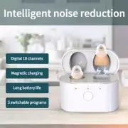 Invisible Rechargeable Hearing Aids Seniors Hearing Amplifiers Noise Reduction