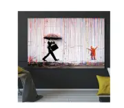modern canvas wall art prints - Rain