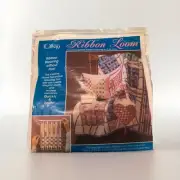 Offray Ribbon Weaving Loom Kit with VHS Instructional Video- Rare Read