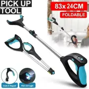 Megnatic Aluminium Pick Up Tool Reacher Grabber Extend Hand Picker ArmStick 83CM