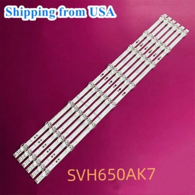 LED strips For ONN 100021261 Hisense HZ65A56E HZ65E3D SVH650AK7 HD650X1U51-T0l3