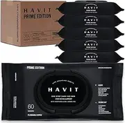 Prime Edition for Men, Unscented Flushable Wet Wipes 360 Count