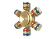 Metal relaxing tricolor fidget spinners perfect gift anti-stress