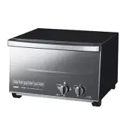 TWINBIRD Toaster Oven 4-Slice Mirror Glass 300W-1200W Black TS-D047B AC 100V