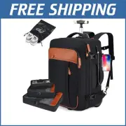 Stylish Waterproof 17.3 Inch Wheeled Backpack with Anti-Theft & Packing Cubes