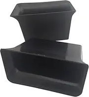 XEBRAD, for Volkswagen, for VW, for Golf, 8 MK8 2020 2021 R GTI GTE Door Armrest Container Storage Handle Container Car Side Door Storage Box Car Door Handle Storage Box Car Door Storage Box(Black Ba