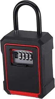 TEMPNAP Box Hanging Key Lock Box with Combination Key Storage for Home Office Garage for Family and Friends Access Versatile