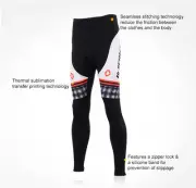 INBIKE Cycling Bike Windproof Thermal Fleeced Chamois Tights IA382 FLP