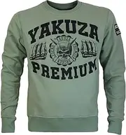 Yakuza Premium Herren Pullover 3820 Olive
