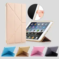 在飛比找PChome24h購物優惠-APPLE iPad(2017)9.7吋變形金剛平板保護套