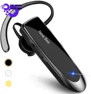 New bee Bluetooth Earpiece V5.0 Wireless Handsfree Headset with Microphone 24 Hr