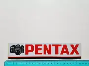 Adhesive Pentax Photo Sticker Autocollant Retro Vintage 80s