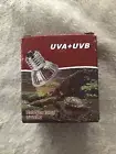 UVA+UVB Sunbathe Heat Lamp/Bulb/Light for Lizard Reptiles and Amphibians.
