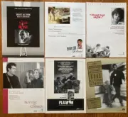 PLATOON Peggy Sue Got Married + Oscar ad lot Eastwood Hanks Connery Redford MORE