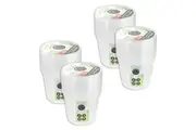 32pc Lemon & Lime Reusable Meal Prepping Food Storage Container Round Box 700ml