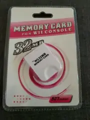 Memory Card For WII Console: 32MB-507 Blocks (NEW)