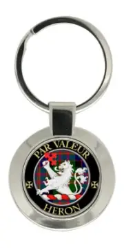 Heron Scottish Clan Key Ring