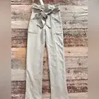 jonathan simkhai stevie paperbag sweatpants size xs organic cotton made is usa