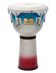 Master Platinum Tri-Fade Series Djembe 12 inch.
