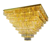 Delessi Milano 37LT Crystal CTC Light 1000mm - Gold