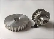 Motor Pinion Gear FreeShipping 2pcs/Set Miniature Household Lathe Fittings Metal Synchronous Gear