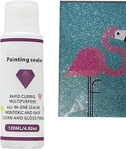 Jewelry Bead Glue, Transparent Industrial Adhesive for Fabric, Safety Crafts Protective Seals for Keeping Shine Effect