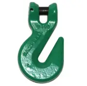 1/2" Grade 100 Domestic Chain Hook Grab Campbell Overhead Lifting Green