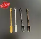4Pcs Mini Spoon, Mini Shovel Spoon,Pendants Necklace Vials for Home Supplies or