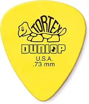 JIM DUNLOP Standard, 0.73mm, Yellow Guitar Pick, 72 Pack