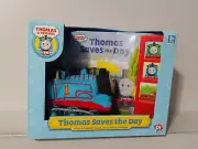 2011 NIB Thomas The Train Saves The Day Play-A-Sound Book & Cuddly Thomas Plush