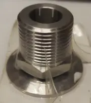 A&N Corp. P/N 4000246 / QF40X100 NPT Male to QF. Stainless Steel