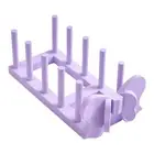 Dish Drying Rack Compact Plate Rack Holder for Cups Cutting Board Cupboard