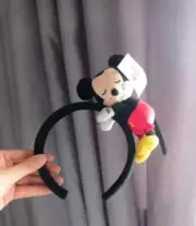 Disney Mickey Mouse Plush Doll Headband - NEW