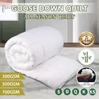 300/500/700GSM All Season Goose Down Feather Quilt Doona Blanket Duvet AU POST