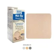 White Magic Non-Slip Shower Mat Square