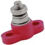Jaylec 3/8" Power Distribution Post, Pack of 5 - Red, BP3817R-5