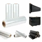 1/2/4/8 Roll 500mmx400m 25UM BLACK CLEAR Stretch Film Pallet Wrap Carton Shrink