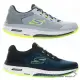 Skechers 健走鞋 男鞋 GO WALK WORKOUT 灰/藍 216435GRY/216435NVLM