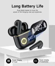 Bluetooth Headphones Stereo Earphones with ENC Mic Wireless Earphones In Ear Ear