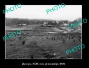 OLD POSTCARD SIZE PHOTO OF DORRIGO NSW VIEW OF TOWNSHIP c1900