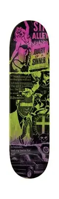 Zero Skateboards Versus Skateboard Deck - 8.5" x 32.3"