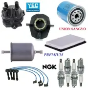 Tune Up Kit Filters Cap Wire Spark Plugs For NISSAN 200SX L4 1.6L 1995-1998