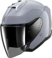 Shark Skwal i3 Jet Dark Shadow Jet Helmet, grey, Size L for Men