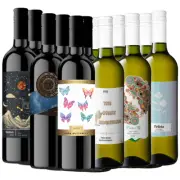 12x Mixed Red White Wine 750ml 2022 SA Shiraz Pinot Grigio -2T2A2B2M2E2F