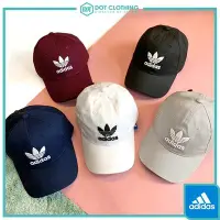 在飛比找Yahoo!奇摩拍賣優惠-DOT 聚點 ADIDAS 黑白 深藍 酒紅 灰 三葉草 電