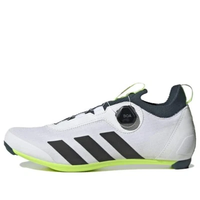 Sz 9- Adidas Unisex The Road BOA Cycling Shoes, Cloud White/Core Black.
