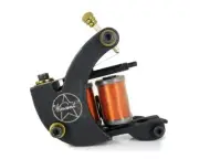 VC Collection Silver Series Shader 8-Wrap Coil Professional Tattoo Machine Gun