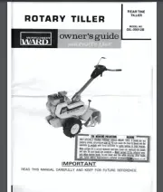 Gilson 39012B rototiller manual