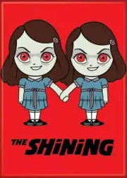 The Shining Movie Grady Sisters Come Play With Us Refrigerator Magnet NEW UNUSED