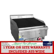 FED COMMERCIAL GASMAX BENCHTOP GAS LAVA ROCK GRILL JUS-TRH40LPG